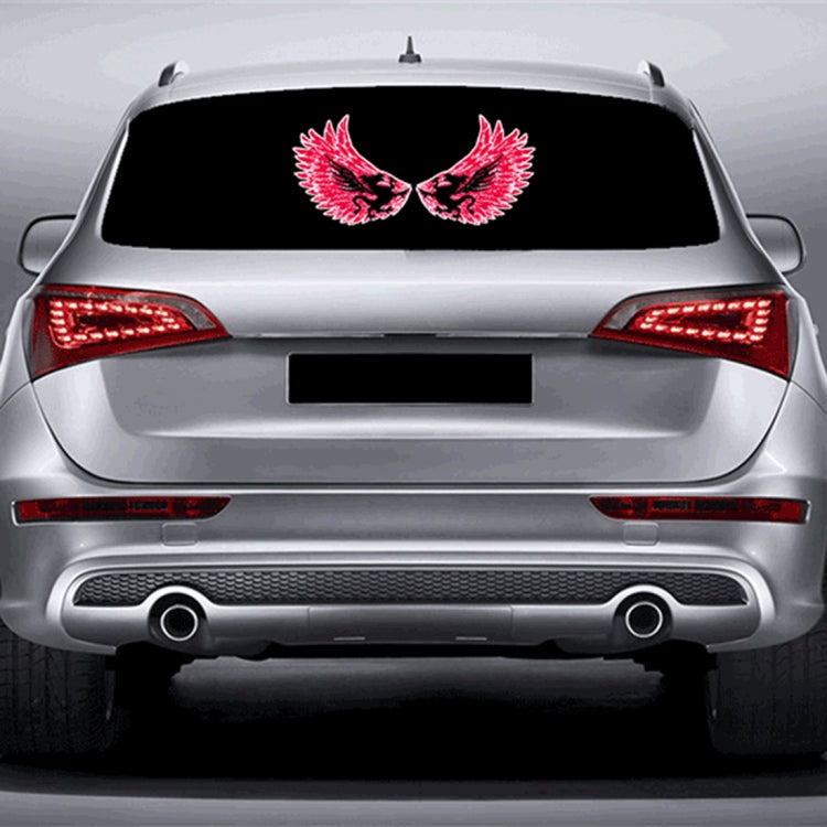 Rear Windshield Horse Shape Decorative Light Music Rhythm Light, Cable Length: 3m