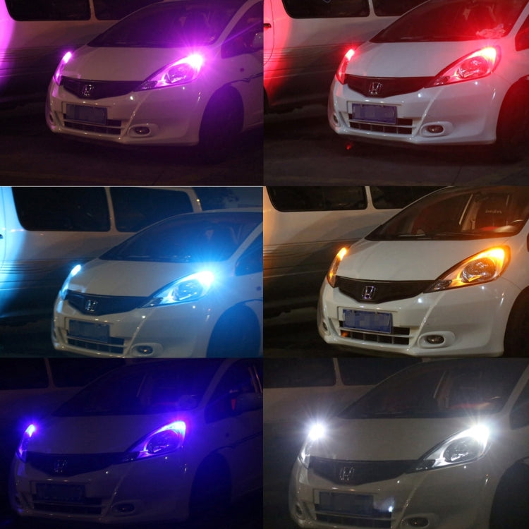 2 PCS 3W Auto Flash Strobe Fade Smooth Remote Controlled Colorful LED Clearance Decorative Light with 6 SMD-5050 LED, DC 12V