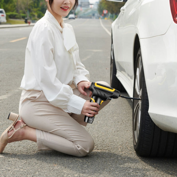 220V 120W 10A USB Portable Intelligent Digital Display Electric Air Pump Tire Inflator Car Electric Air Compressor Car Tire Pump Inflatable Pump