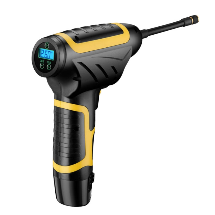 DC12V 120W 10A Portable Intelligent Digital Display Electric Air Pump Tire Inflator Car Electric Air Compressor Car Tire Pump Inflatable Pump with 3m Power Cord