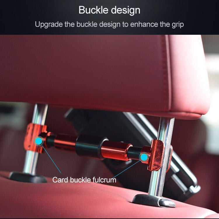 360 Degree Rotating Snap-on Rear Seat Car Phone Holder for 4-11 inch Mobile Phones / Tablets
