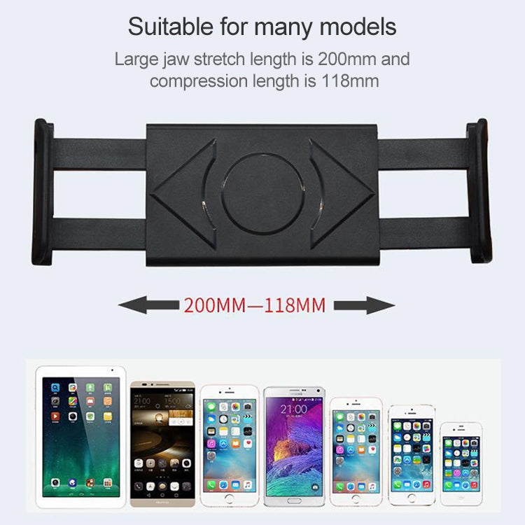 360 Degree Rotating Snap-on Rear Seat Car Phone Holder for 4-11 inch Mobile Phones / Tablets