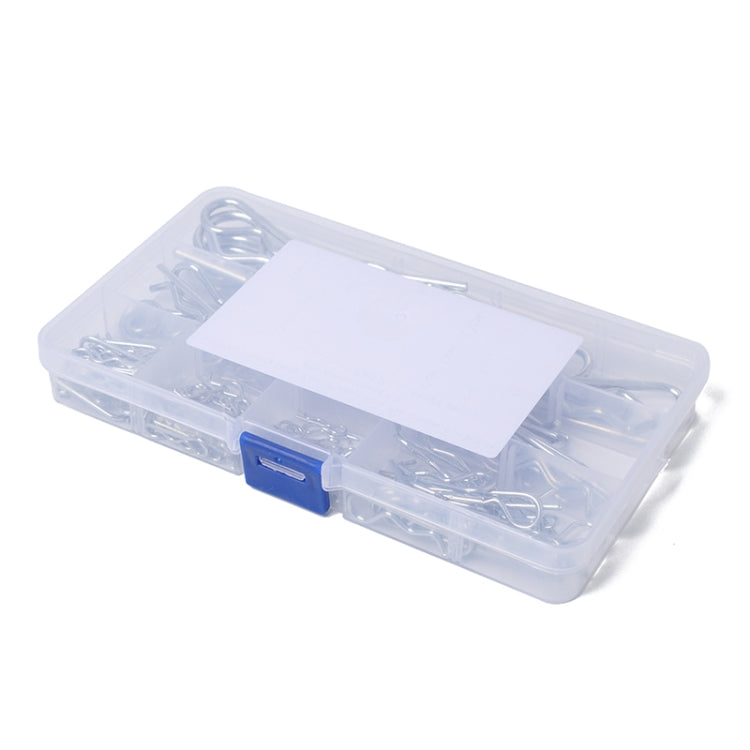 125 PCS Heavy Duty Zinc Plated Cotter R Tractor Clip Pin for Car / Boat / Garages