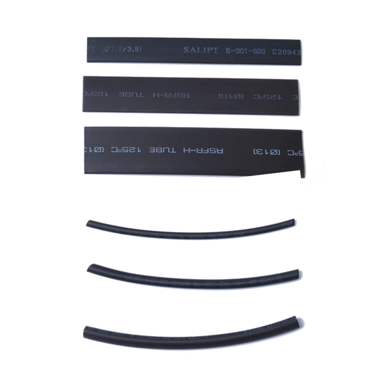 130 PCS 2:1 Wire Wrap Assortment Set Polyolefin Heat Shrinkable Shrink Tube