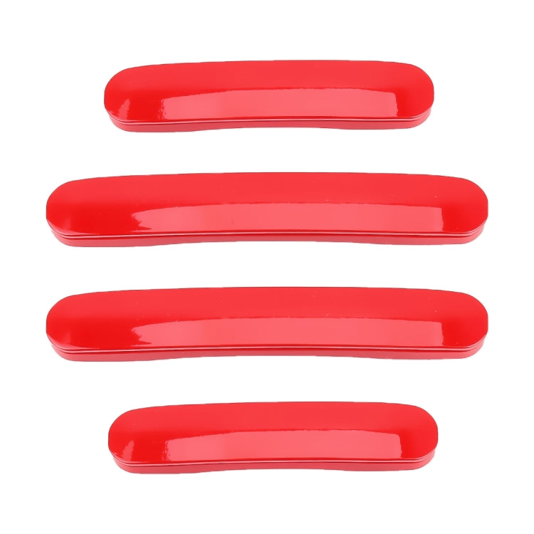 4 PCS Universal Car Door Anti-collision Strip Protection Guards Trims Stickers
