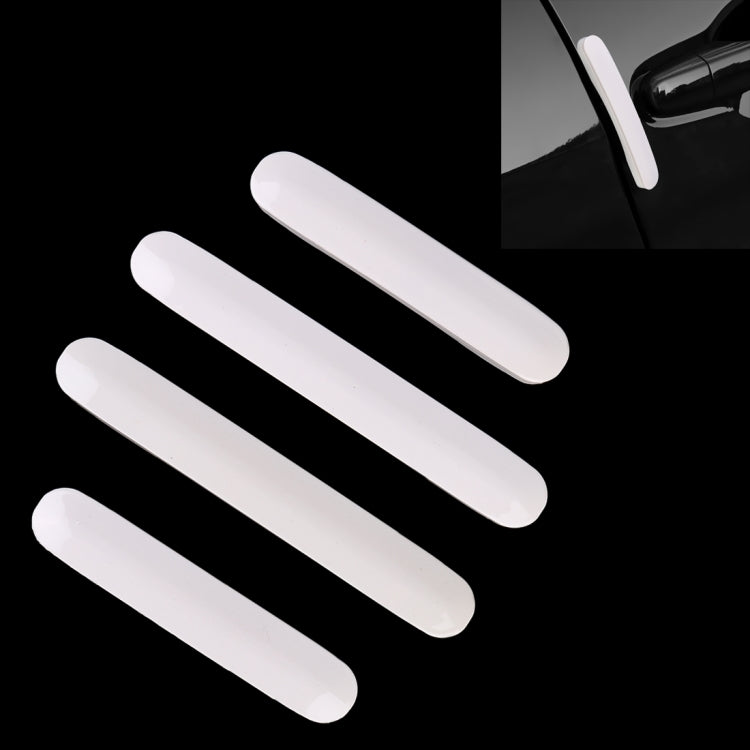 4 PCS Universal Car Door Anti-collision Strip Protection Guards Trims Stickers