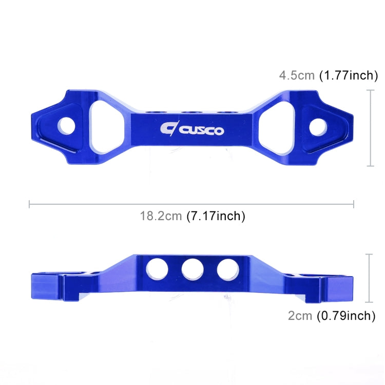Universal Car Short Arch Stainless Steel Battery Tie Down Clamp Bracket, Size: 18.2 x 4.5 x 2cm