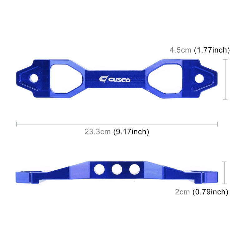 Universal Car Long Arch Stainless Steel Battery Tie Down Clamp Bracket, Size: 23.3 x 4.5 x 2cm