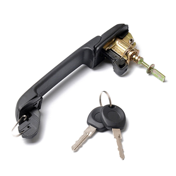 A0170 Car Front Door handle 1H0837207C,1H4839205 + 2 keys for Volkswagen