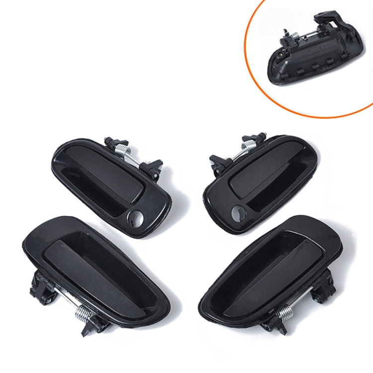 4PCS Car Door Handle Door Buckle Set for Toyota Corolla