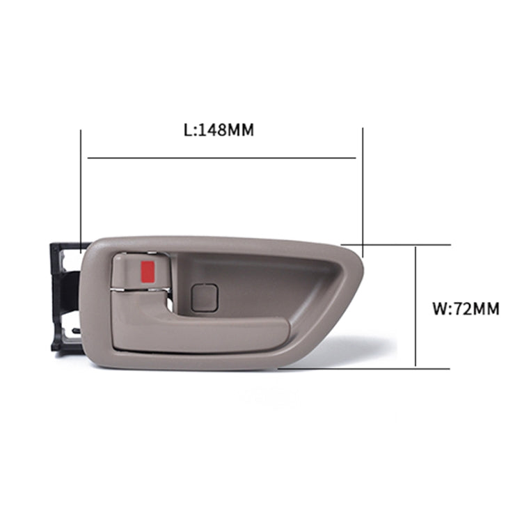 Auto Right Left Inside Door Handles 69206-AC010LH 69205-AC010RH for Toyota Avalon 2000-2004