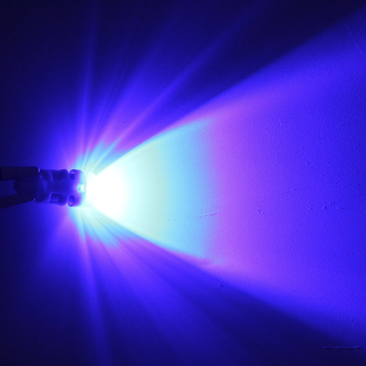 10 PCS T10 1W 50LM Car Clearance Light with SMD-3030 Lamp, DC 12V