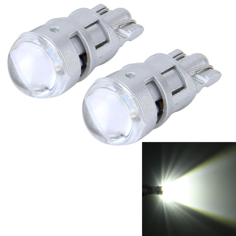 10 PCS T10 1W 50LM Car Clearance Light with SMD-3030 Lamp, DC 12V