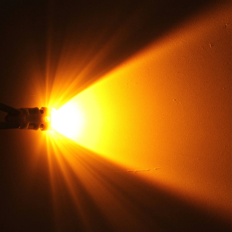 10 PCS T10 1W 50LM Car Clearance Light with SMD-3030 Lamp, DC 12V