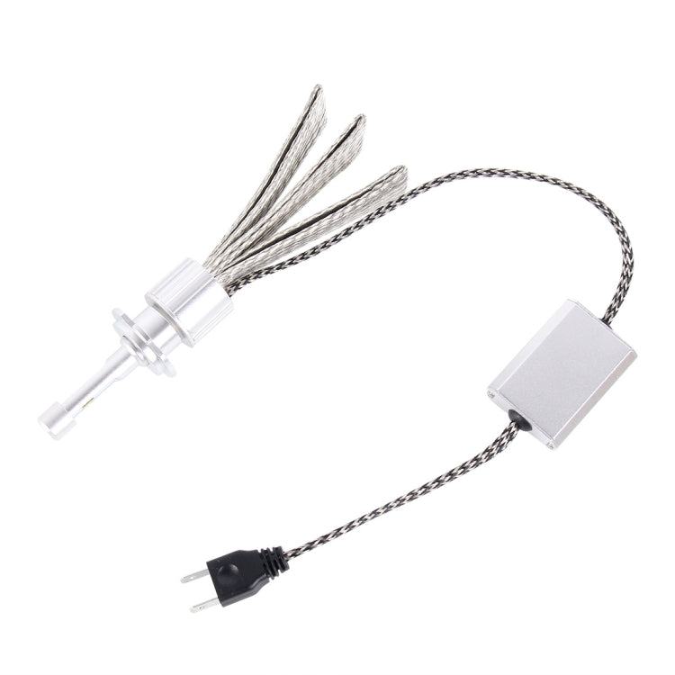 2 PCS H7 45W 5500LM 6000K 6 High Power LEDs Car Canbus Headlamp Light, DC 8-32V(White Light)