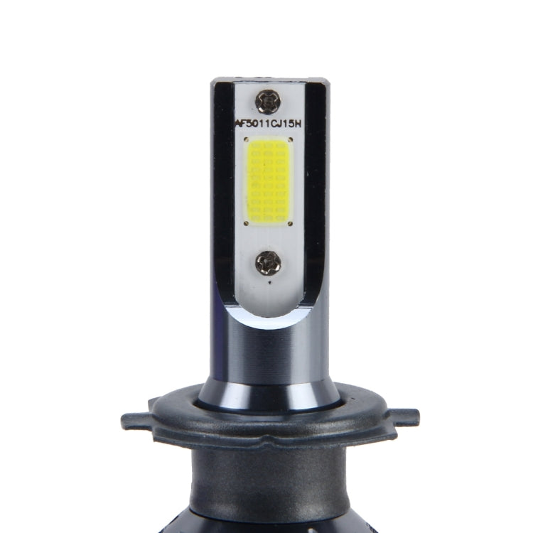 2 PCS H7 32W 2800 LM 6000K Car Auto LED Headlight with 2 COB LED Lamps And Dustproof Cover, DC 9-18V(White Light)