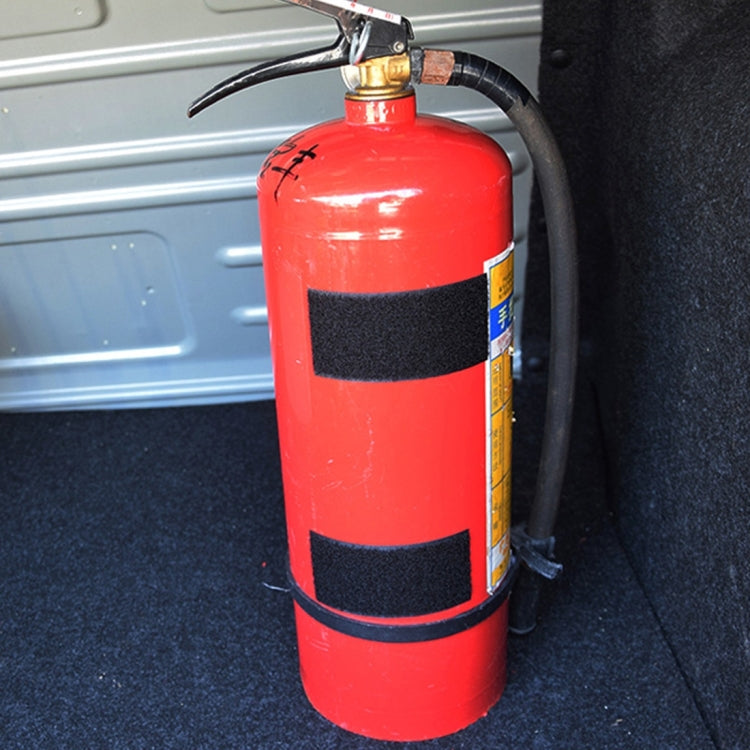 5 PCS Car SUV Trunk Receive Store Content Bag Storage Fixing Fire Extinguisher Strip Fixed Belt