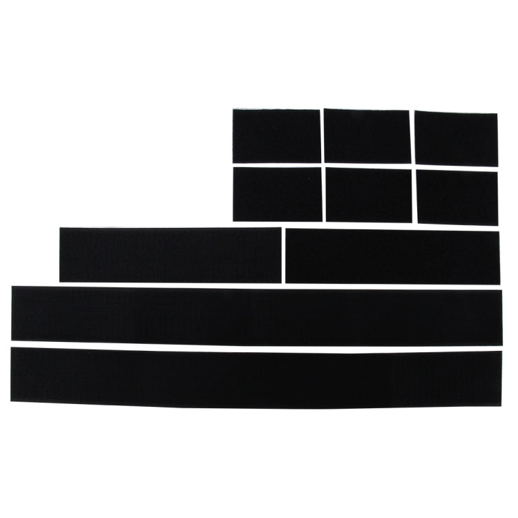 10 PCS Car SUV Trunk Receive Store Content Bag Storage Fixing Fire Extinguisher Strip Fixed Belt