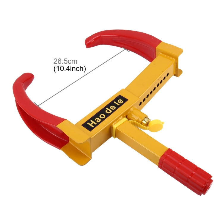 Car Auto Stainless Steel Anti-theft Wheel Tyre Clamp Lock with Keys