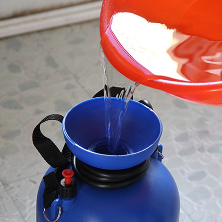 12L Portable Multi-function Car Auto Wash Brush Washing Machine with High-pressure Retractable Long Handle Water Flow Switch and Bottle