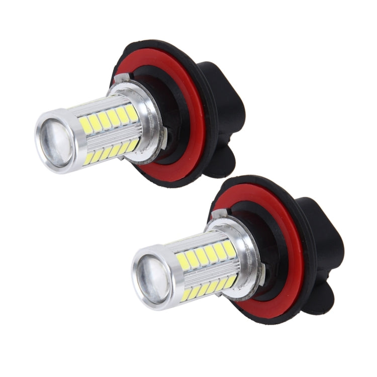 2 PCS H13 5W 400 LM 6000K Car Fog Lights with 33 SMD-5630 LEDs , DC 12V (White Light)