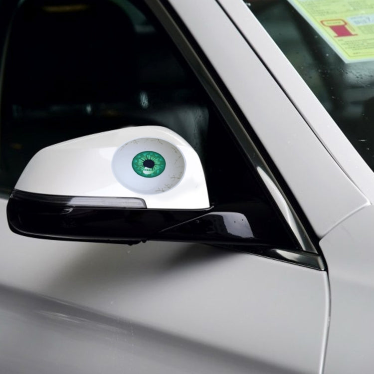 2 PCS Car Auto Creative 3D Eye Rear View Mirror Sticker