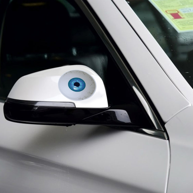 2 PCS Car Auto Creative 3D Eye Rear View Mirror Sticker