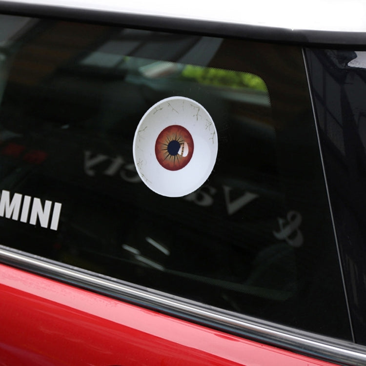 2 PCS Car Auto Creative 3D Eye Rear View Mirror Sticker