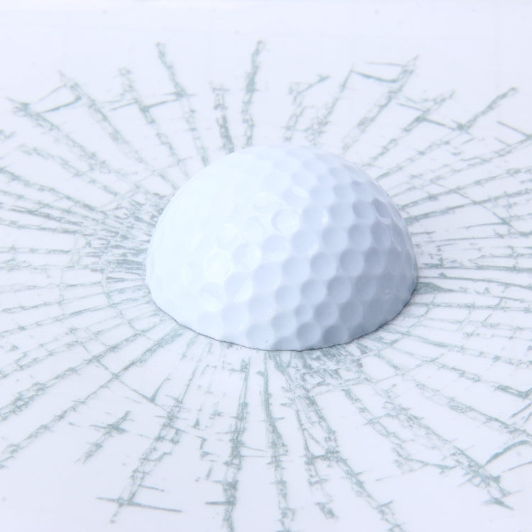Creative 3D Deco Sport Golf Balls Car Window Crack Decal Sticker