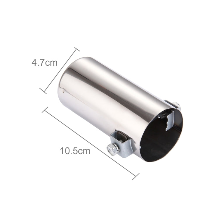 Car Automobile Exhaust Pipe Muffler Modification Stainless Steel Tail Pipes (Inner Diameter 46mm)
