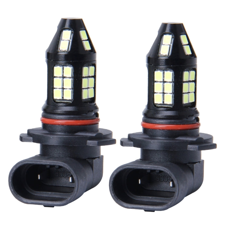 2 PCS 9005 10W 650 LM 6000K Car Fog Lights with 40 SMD-3030 LED Lamps, DC 12V (White Light)