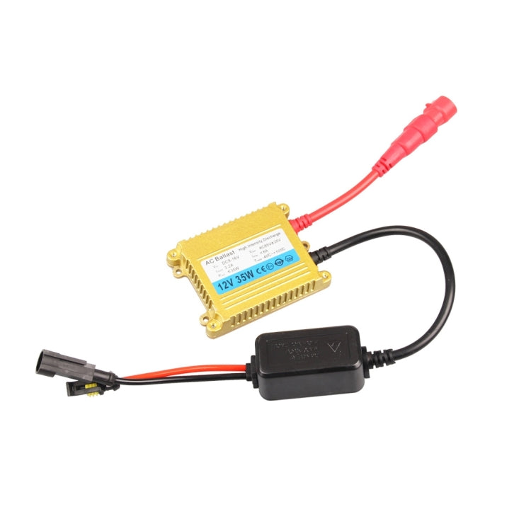 Car Auto Universal 35W 12V Replacement Slim Quick Start HID Xenon Light AC Ballast for All Bulb Base Sizes