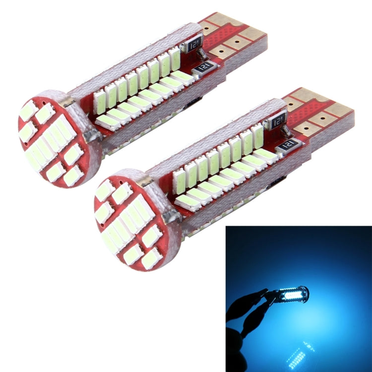 2 PCS T10 3W Error-Free Car Clearance Light with 76 SMD-3014 LED Lamp, DC 12V