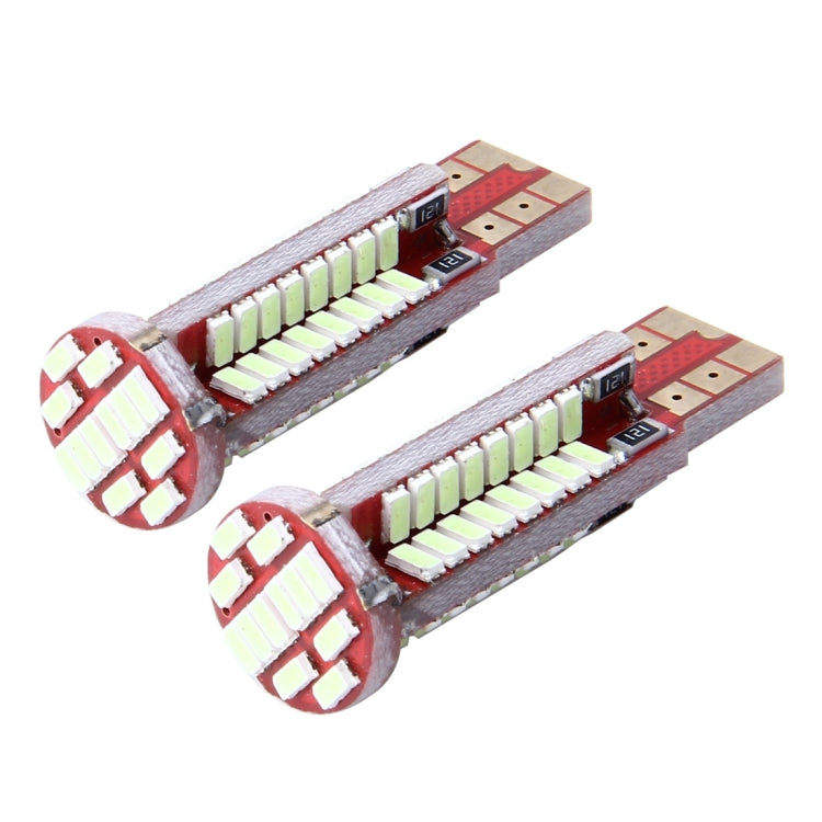 2 PCS T10 3W Error-Free Car Clearance Light with 76 SMD-3014 LED Lamp, DC 12V
