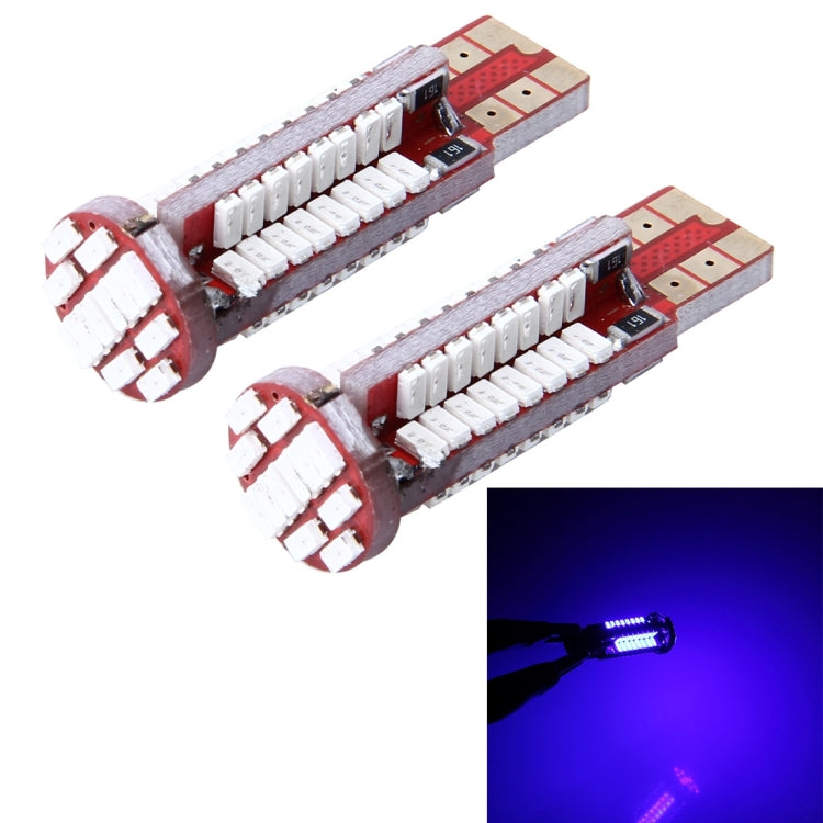 2 PCS T10 3W Error-Free Car Clearance Light with 76 SMD-3014 LED Lamp, DC 12V