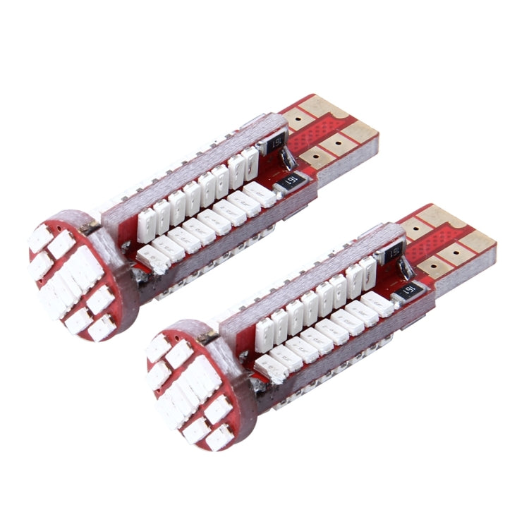 2 PCS T10 3W Error-Free Car Clearance Light with 76 SMD-3014 LED Lamp, DC 12V