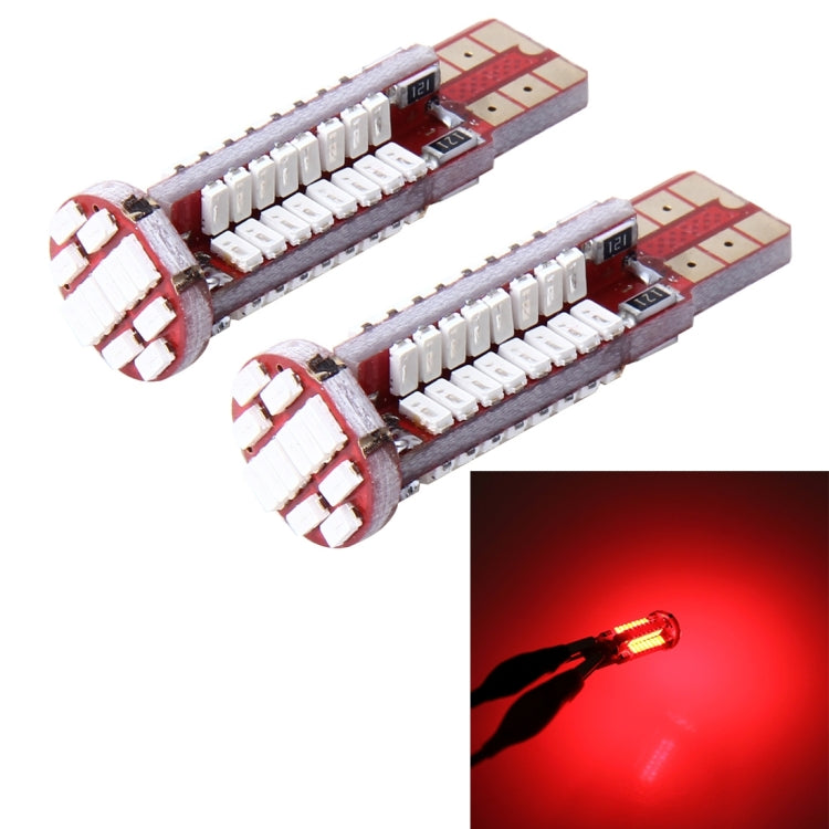 2 PCS T10 3W Error-Free Car Clearance Light with 76 SMD-3014 LED Lamp, DC 12V