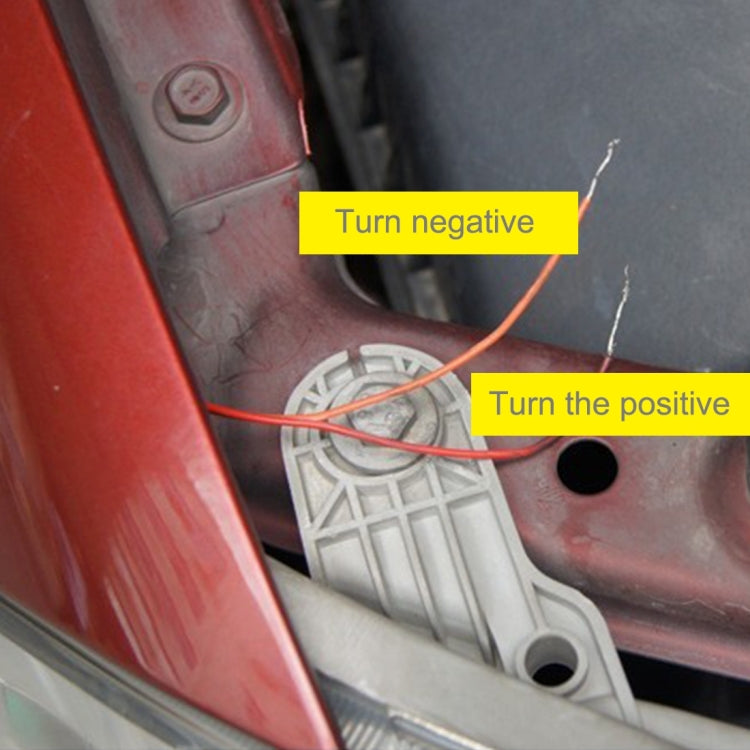 2 PCS 3W Universal Car Auto Blade Shape Fender Side Turn Signal Light with 23 LED Lamps, DC 12V