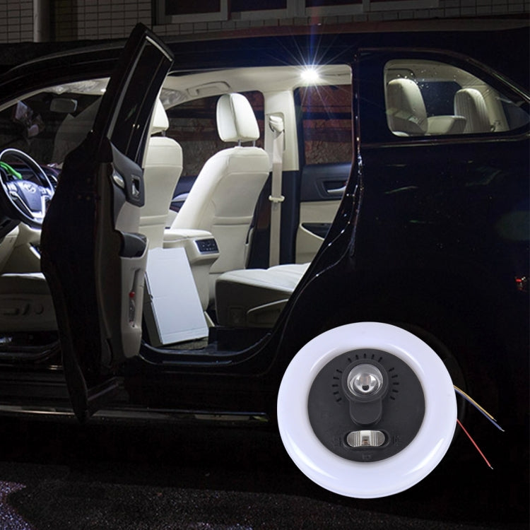 CARFU AC-1920 3W 5000K 100LM Interior LED Roof Light With 50LED Lamps, DC 12V(White Light)