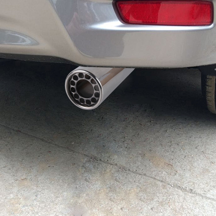 6051 Car Automobile Exhaust Pipe Muffler Modification Stainless Steel Tail Pipes (Inner Diameter 60mm)