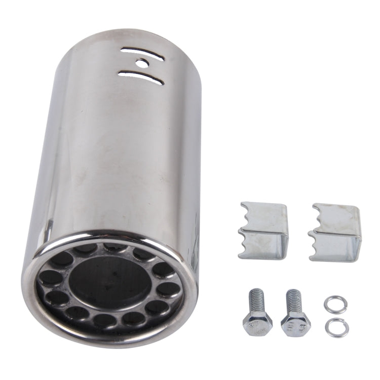 6051 Car Automobile Exhaust Pipe Muffler Modification Stainless Steel Tail Pipes (Inner Diameter 60mm)