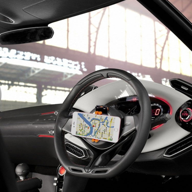 Universal steering wheel Car Air Vent Mount Phone Holder, For iPhone, Samsung, Huawei, Xiaomi, HTC and Other Smartphones