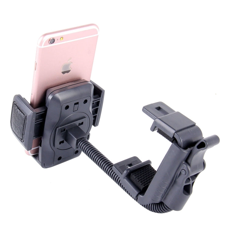 Double Clamp Universal Car Air Vent Mount Phone Holder for Width of 50-85mm Smartphones, For iPhone 8 & 7 & 8 Plus & 7 Plus & 6 Plus & 6s Plus, Galaxy S7 & S7 Edge & S6(Black)