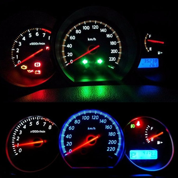 10PCS 2W T4.7 Wedge Instrument Panel LED Light