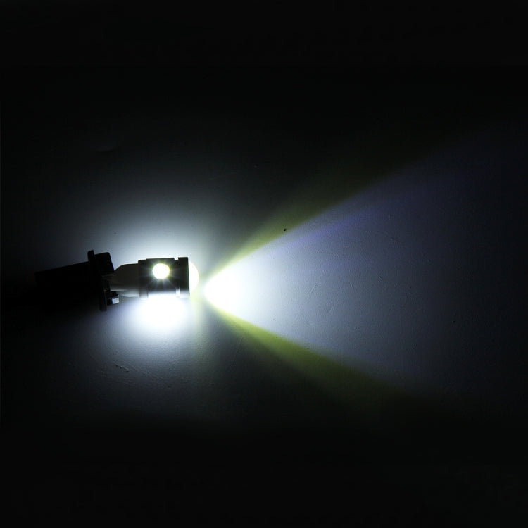 2PCS T10 2W 100LM 6000K 5 COB LEDs Car Clearance Lights Lamp, DC 12V(White Light)
