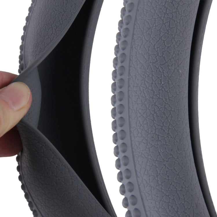 Fashionable Texture Universal Rubber Car Steering Wheel Cover Sets Four Seasons General