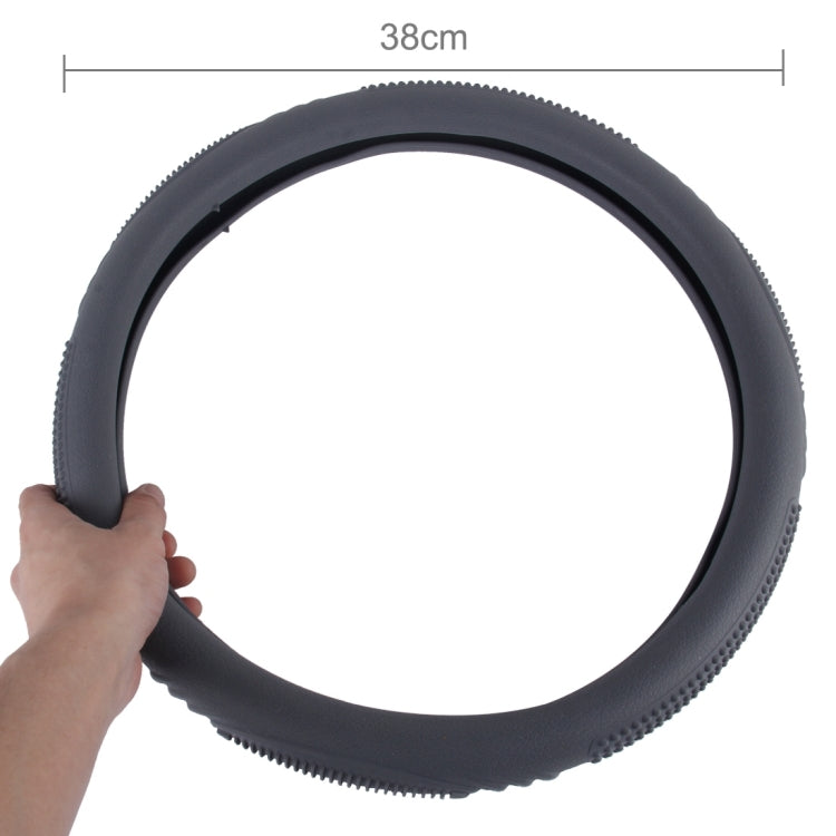 Fashionable Texture Universal Rubber Car Steering Wheel Cover Sets Four Seasons General