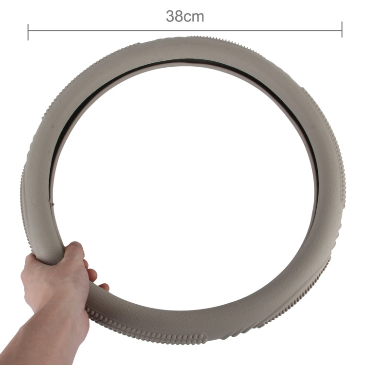 Fashionable Texture Universal Rubber Car Steering Wheel Cover Sets Four Seasons General