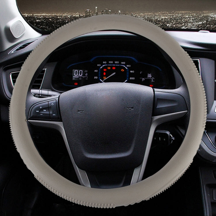 Fashionable Texture Universal Rubber Car Steering Wheel Cover Sets Four Seasons General
