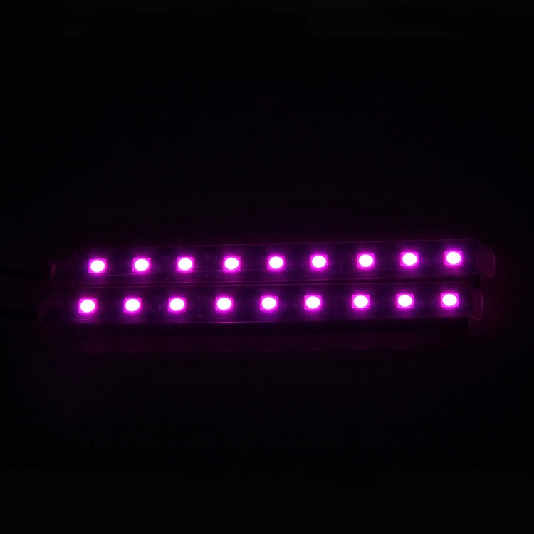 2 in 1 4.5W 18 SMD-5050-LEDs RGB Car Interior Floor Decoration Atmosphere Neon Light Lamp, DC 12V